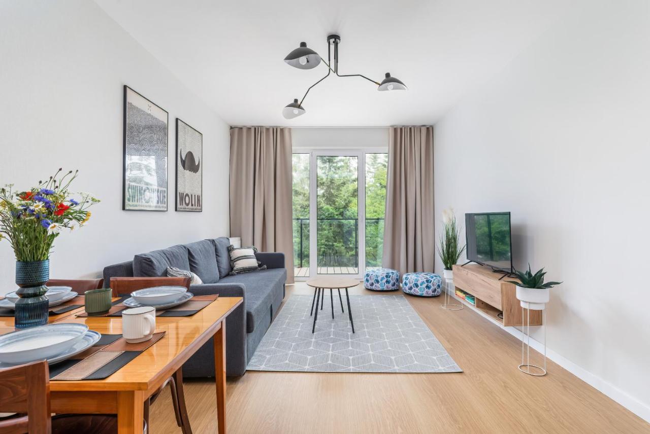 Wellness Resort Apartments Dziwnow Riverfront By Noclegi Renters Eksteriør billede