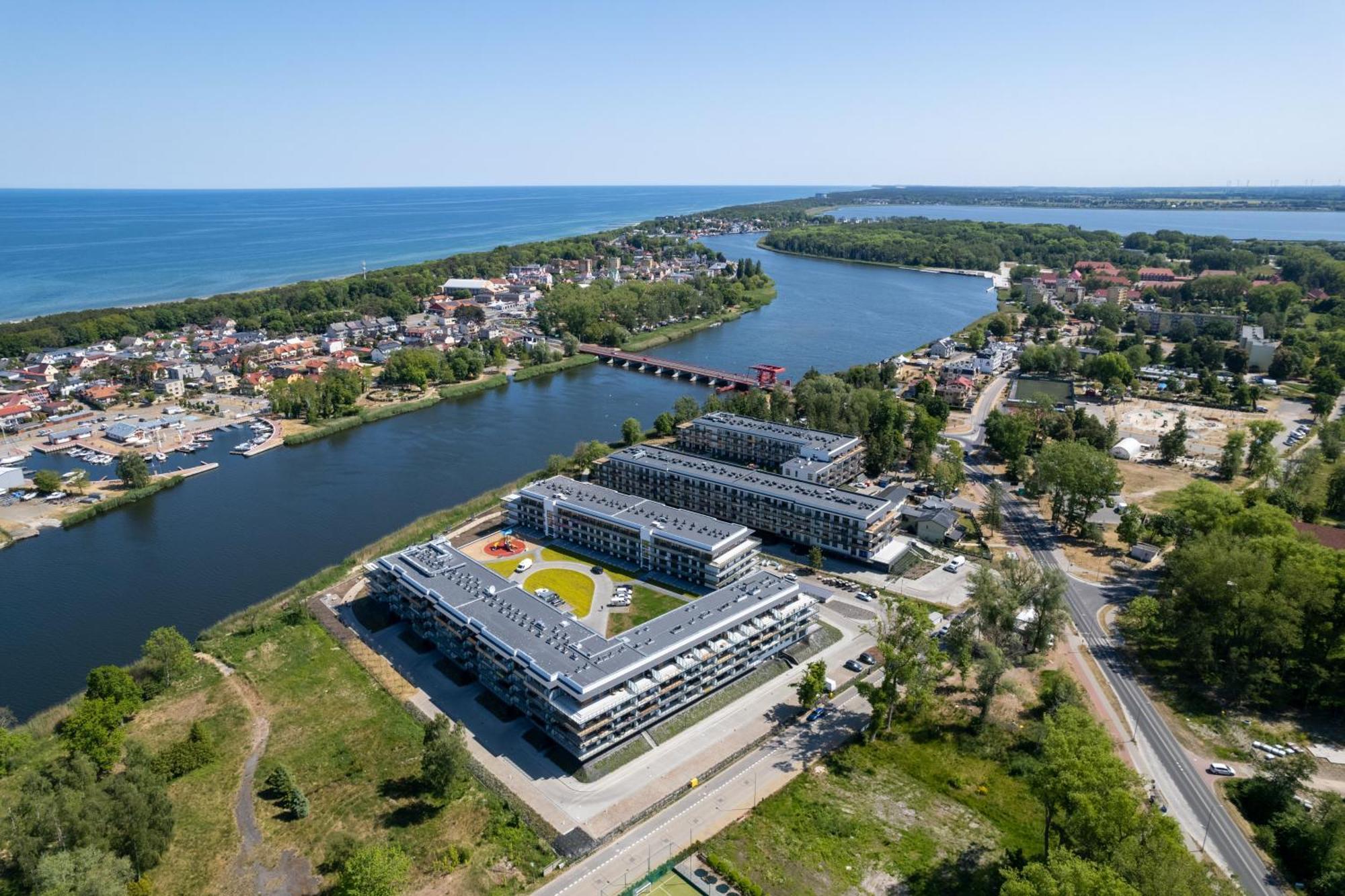 Wellness Resort Apartments Dziwnow Riverfront By Noclegi Renters Eksteriør billede